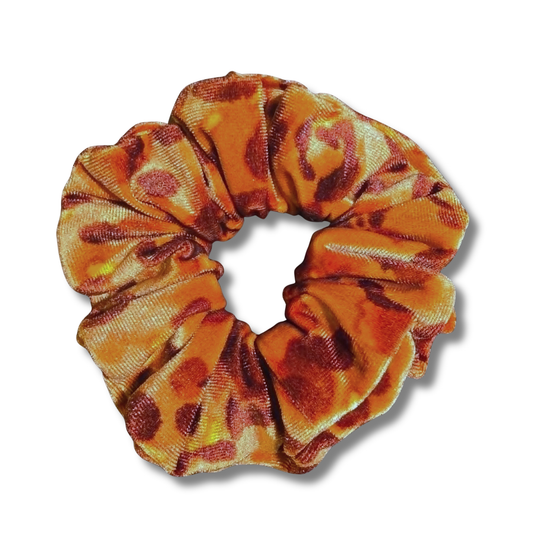 Animal Print Velvet Scrunchie