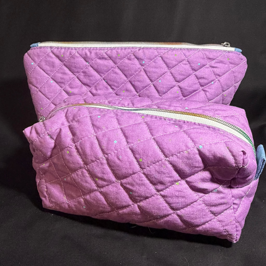 Purple Confetti Pouches