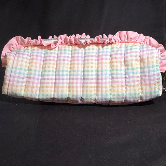 Pastel Plaid Hot Tools Bag